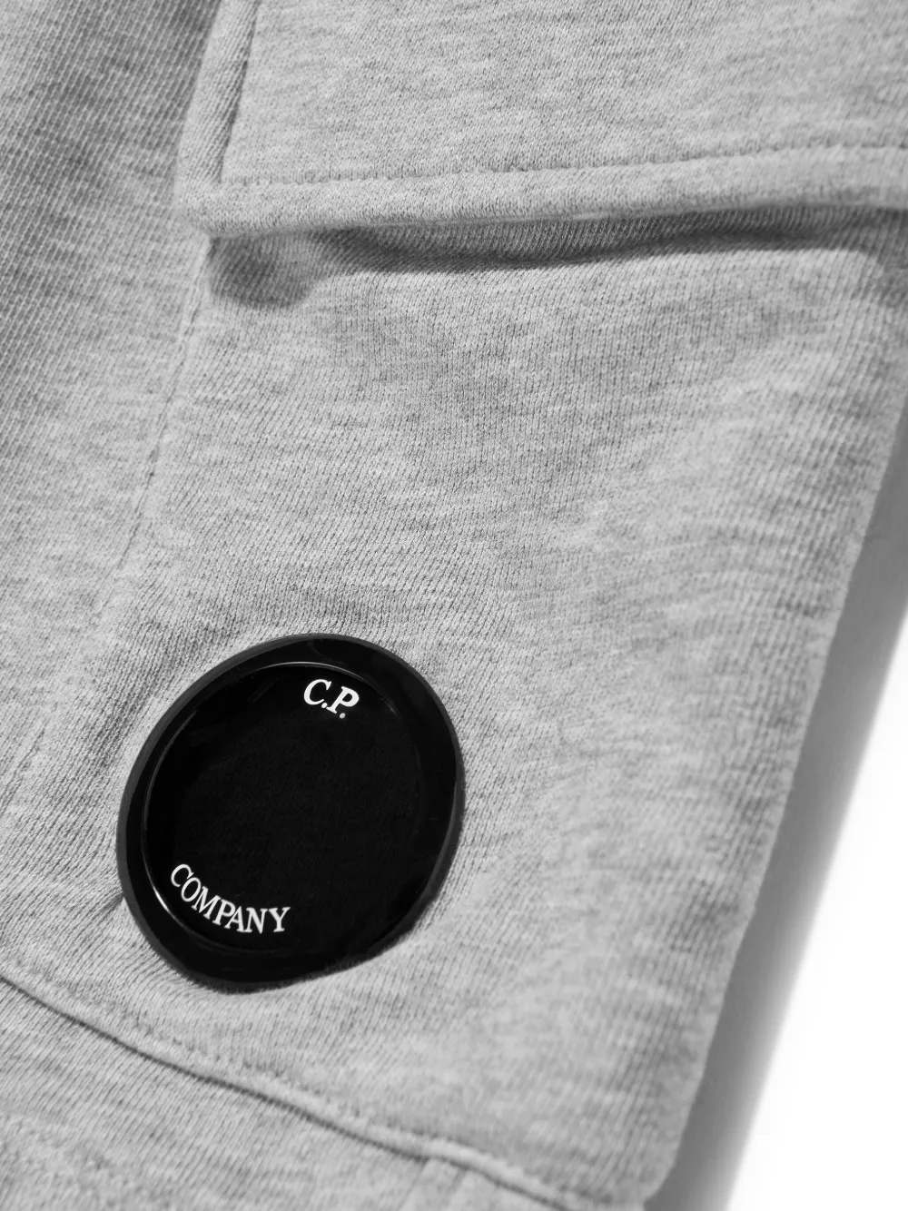 C.P. Company Kids Cargo trainingsshorts Grijs