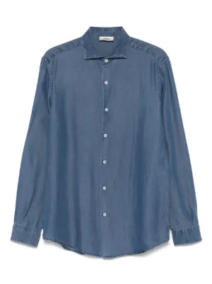 Lardini リネンシャツ | ブルー | FARFETCH JP