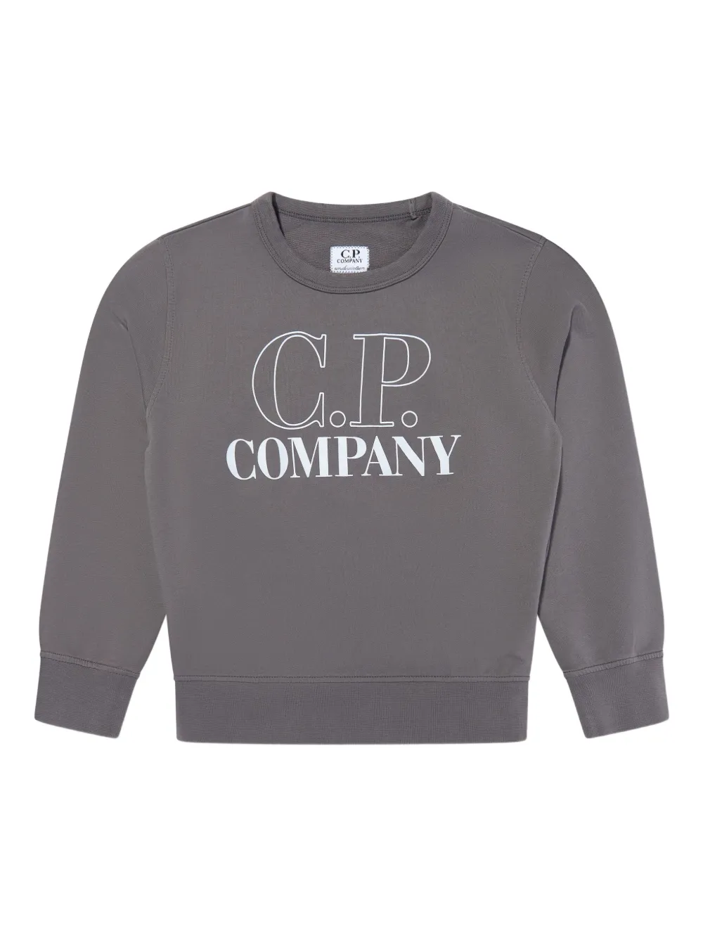 C.P. Company Kids Trainingspak met logoprint Grijs