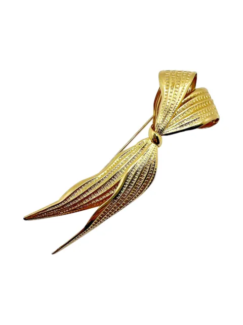 Christian Dior Pre-Owned بروش ربطة طويل من عقد السبعينيات