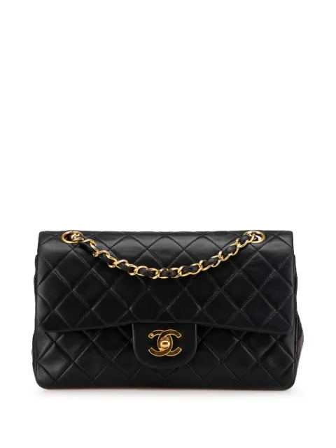 CHANEL Pre-Owned bolsa de hombro Small Classic Lambskin Double Flap 1989-1991