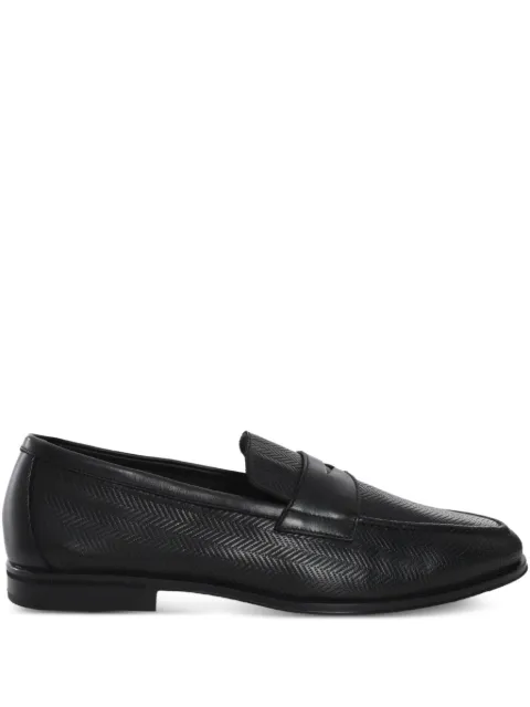 Doucal's leather loafers