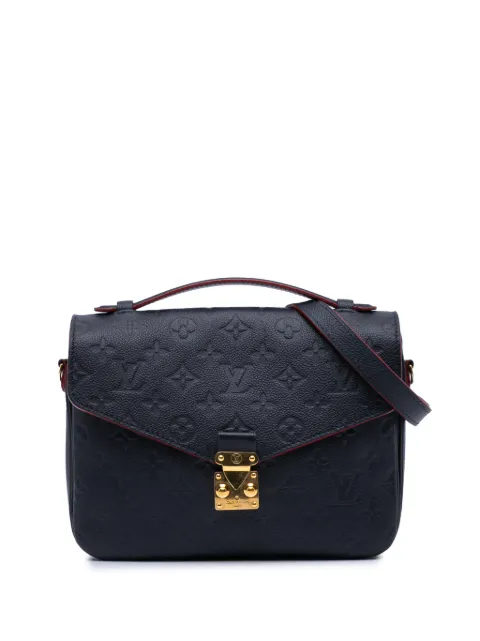 Louis Vuitton Pre-Owned 2017 Monogram Empreinte Pochette Metis satchel