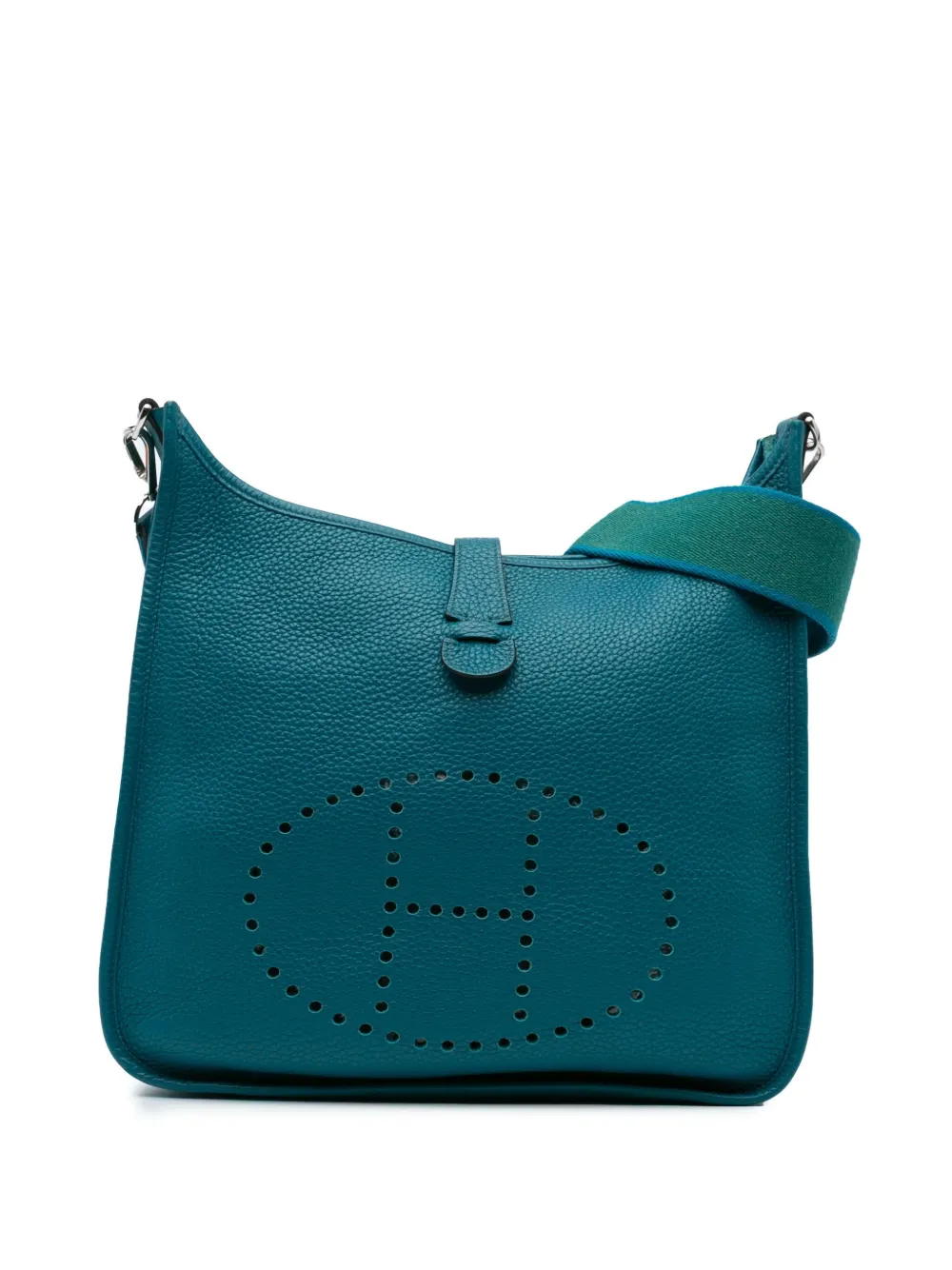 Hermès Pre-Owned 2011 クレマンス エヴリン III PM ショルダーバッグ - ブルー Hermès Pre-Owned 2011 クレマンス エヴリン III PM ショルダーバッグ - ブルー