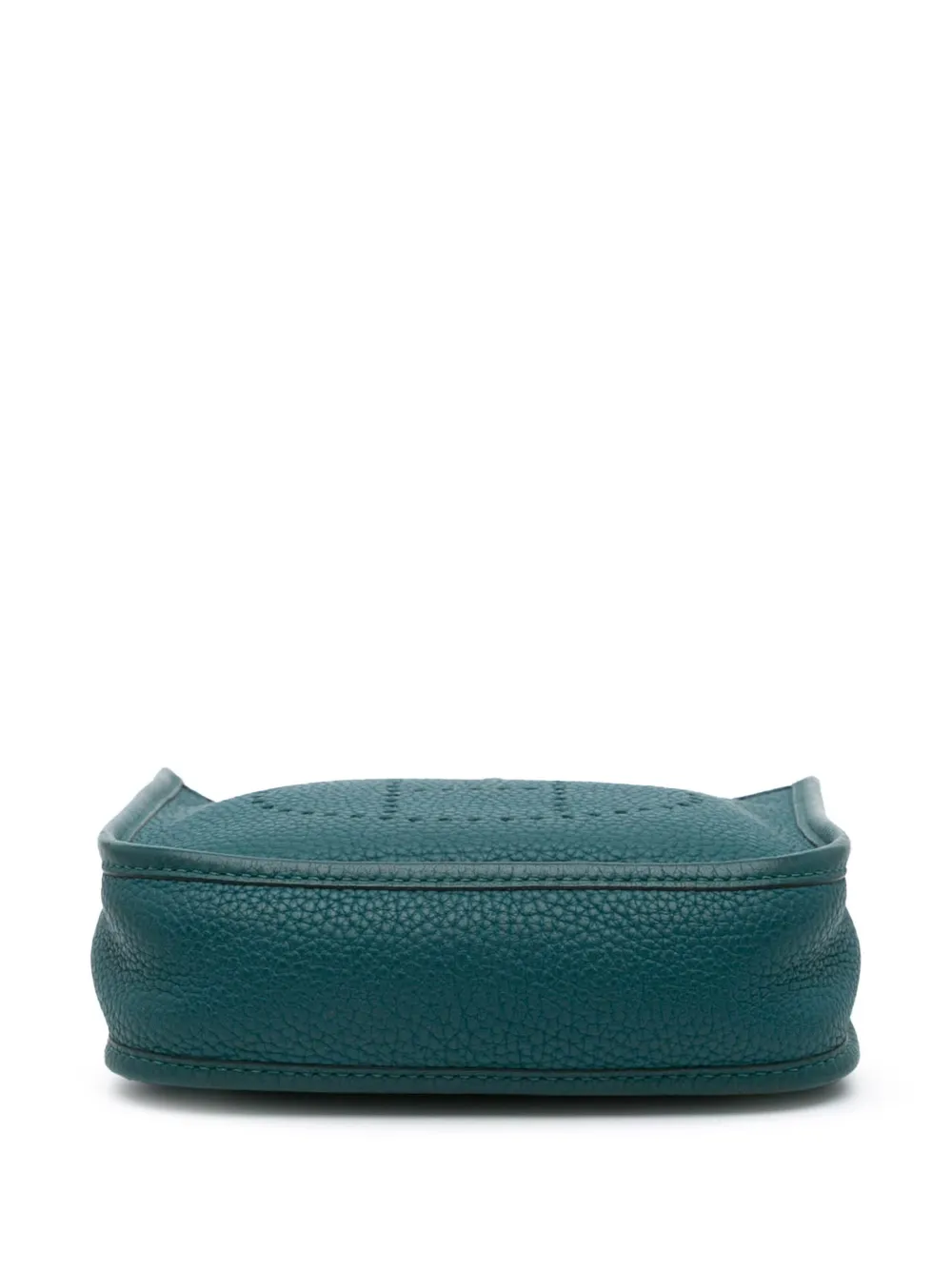 Pre-owned Hermes 2019 Clemence Evelyne Iii Tpm Crossbody Bag In 蓝色