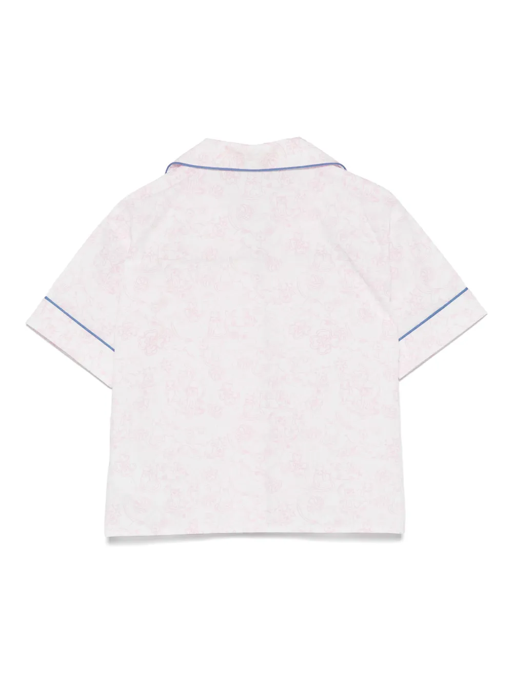 Philosophy Di Lorenzo Serafini Kids Shirt met kattenprint Roze