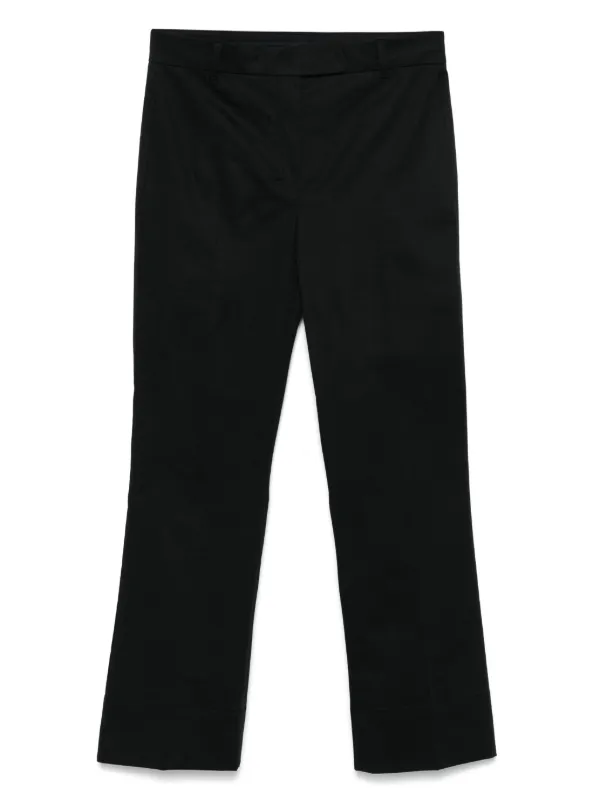 パンツ 'S Max Mara Felice Felice cotton-blend wide-leg pants in beige - S Max Mara