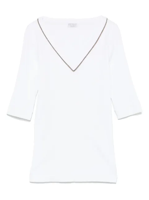Brunello Cucinelli V-neck T-shirt