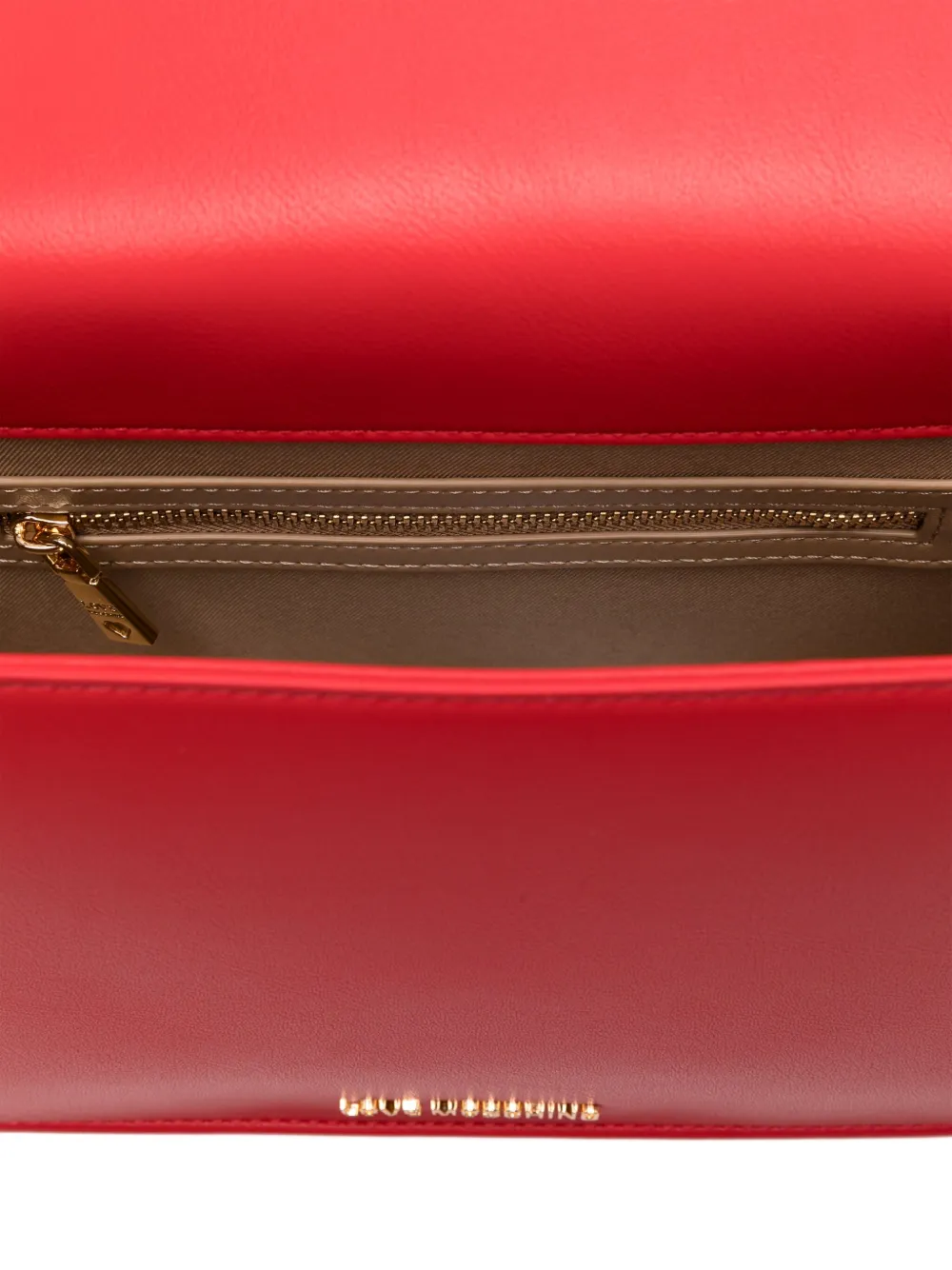 Love Moschino Schoudertas met applicatie Rood
