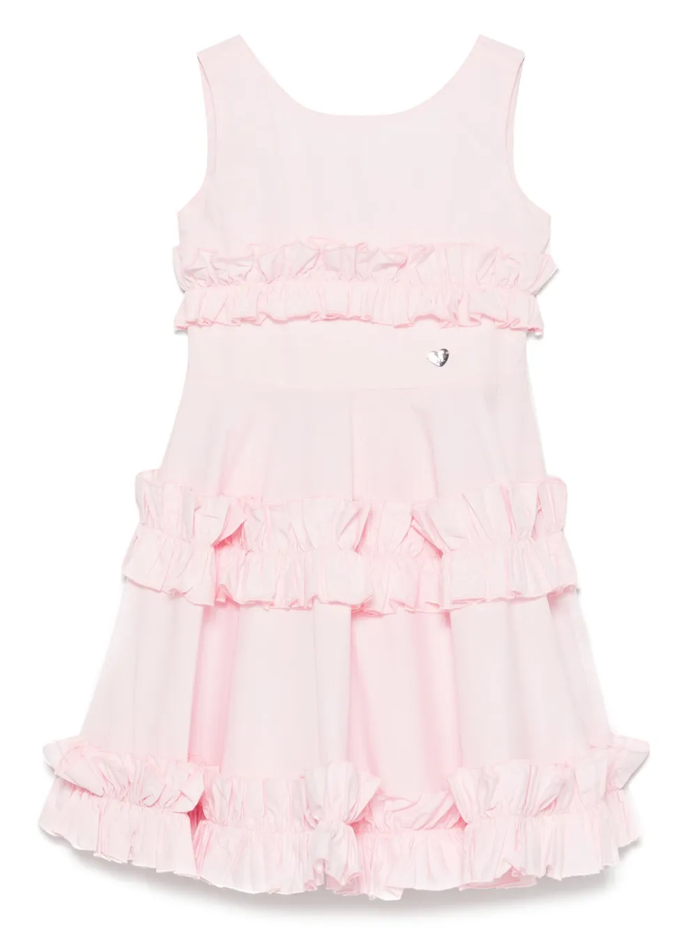 Monnalisa Vestido com babados | Rosa | Image 1