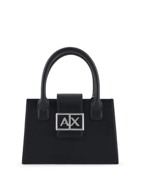 Armani Exchange شنطة عملية بأبليكة شعار الماركة