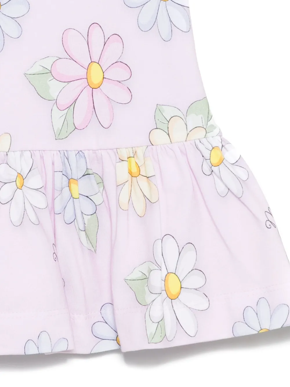 Monnalisa Jurk met bloemenprint Roze