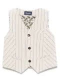 Drumohr Kids tailored waistcoat - Neutrals