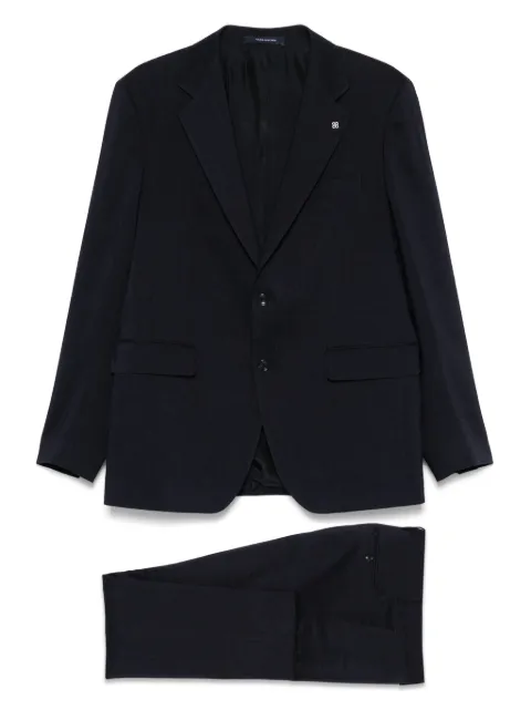 Tagliatore slub-texture suit