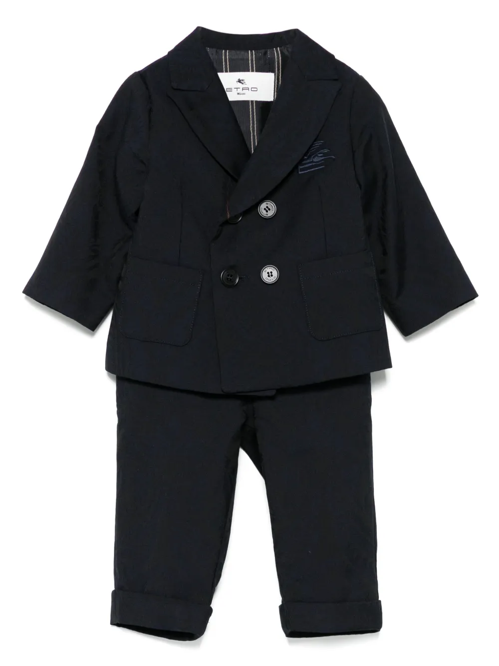 ETRO KIDS Pak met jacquard Zwart