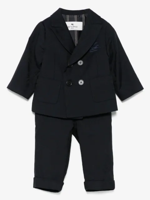 ETRO KIDS jacquard suit