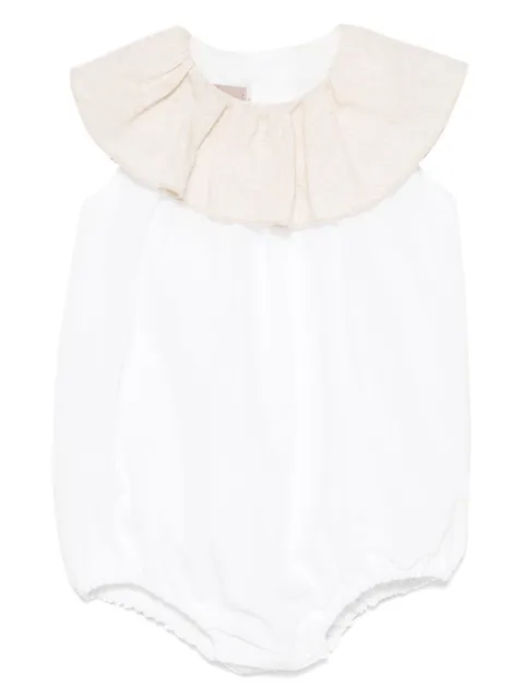 La Stupenderia romper con volantes en el cuello