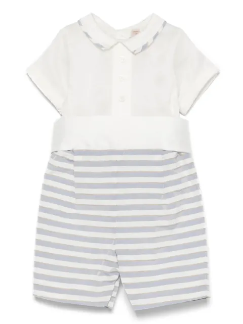 La Stupenderia striped romper 
