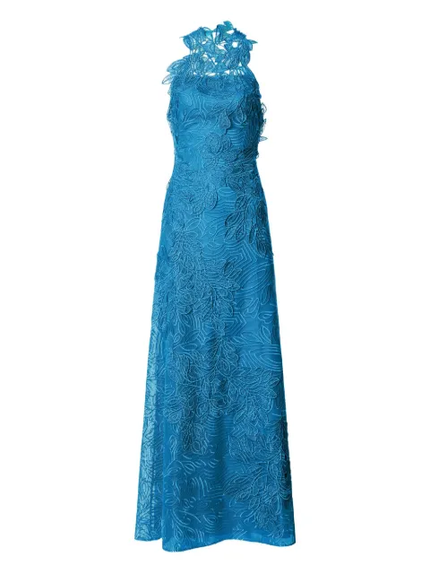 Alberta Ferretti guipure-lace maxi dress