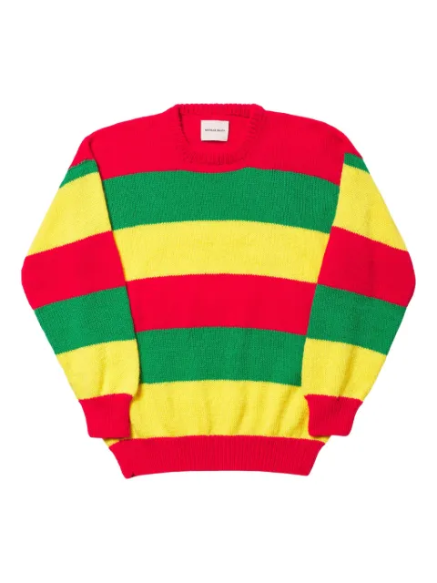 Nicholas Daley sudadera con motivo de rayas