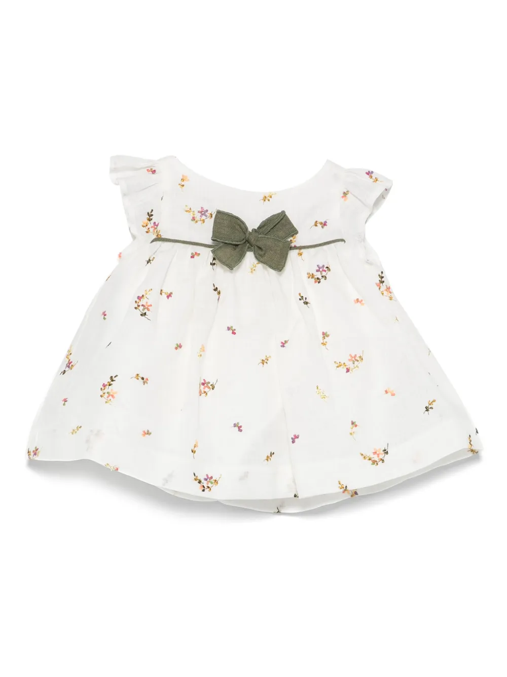 La Stupenderia Conjunto com vestido com bordado floral | Neutro | Image 1