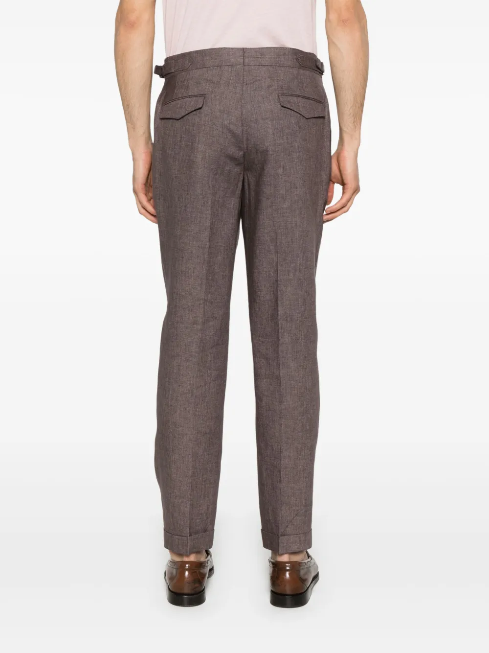 Briglia 1949 Linnen broek Bruin