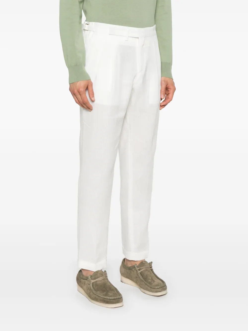 Briglia 1949 Linnen broek Wit
