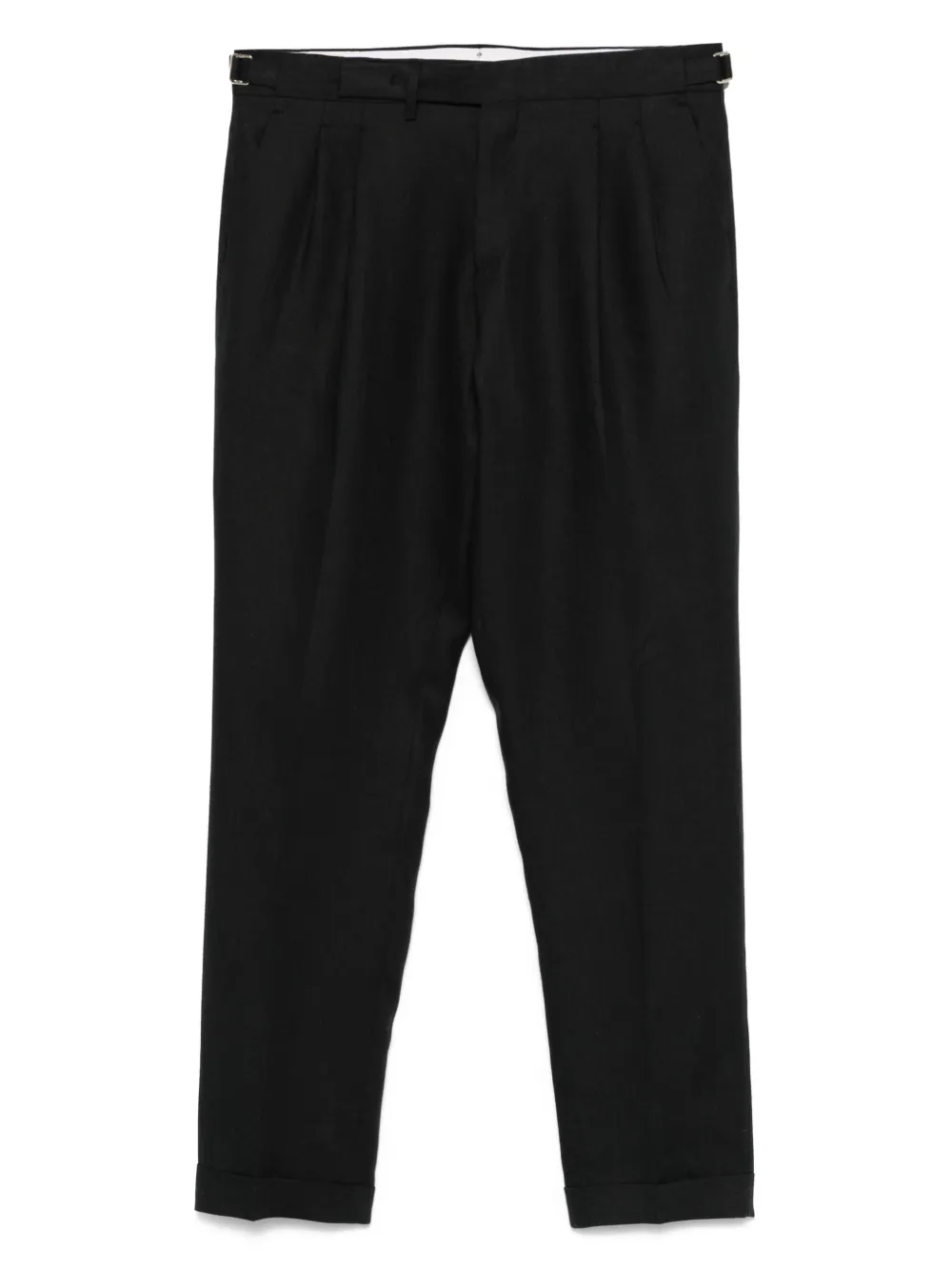 Briglia 1949 linen trousers | Black | Image 1