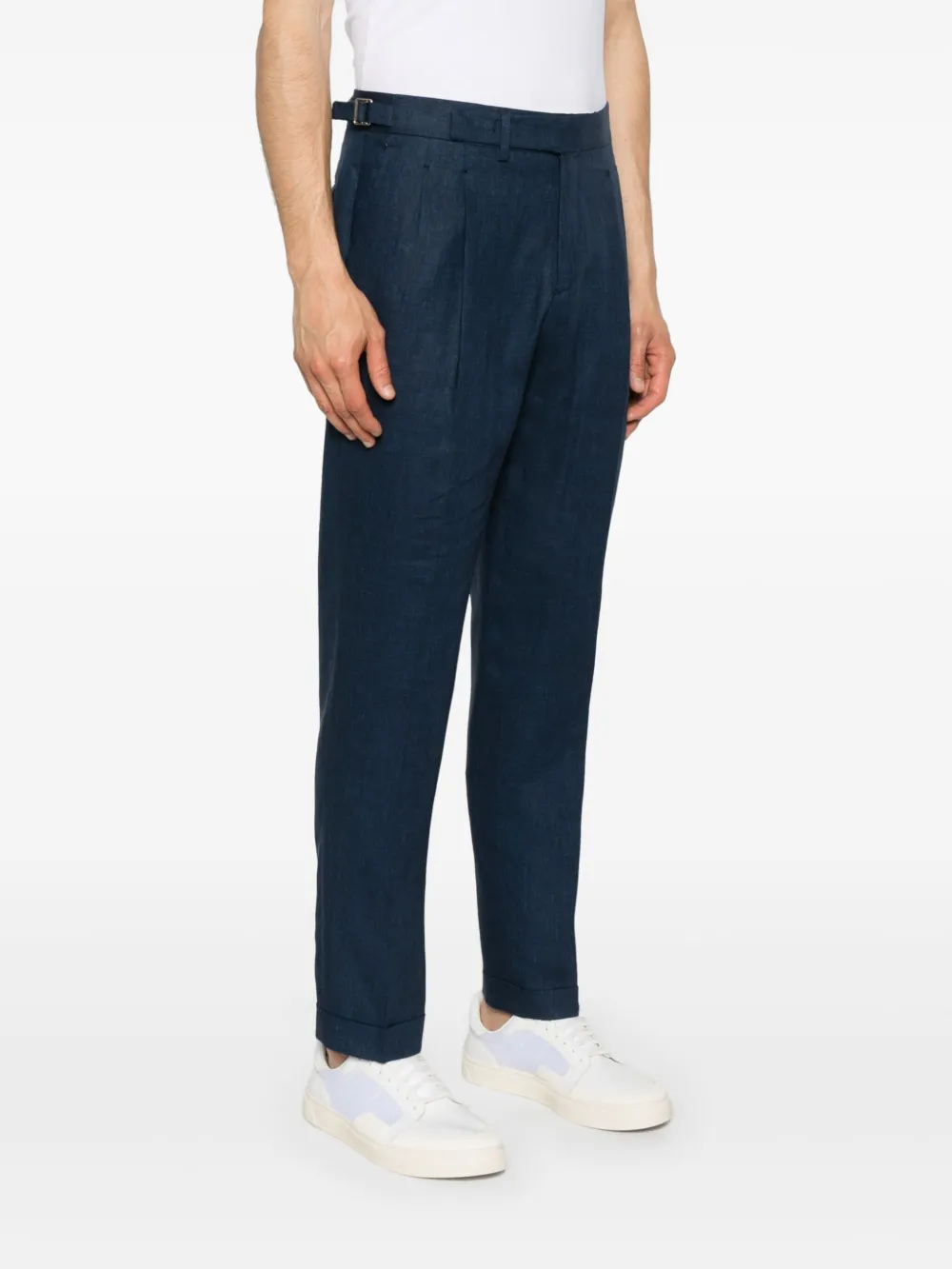 Briglia 1949 Linnen broek Blauw