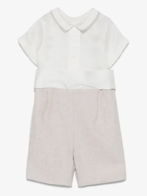 La Stupenderia panelled romper 