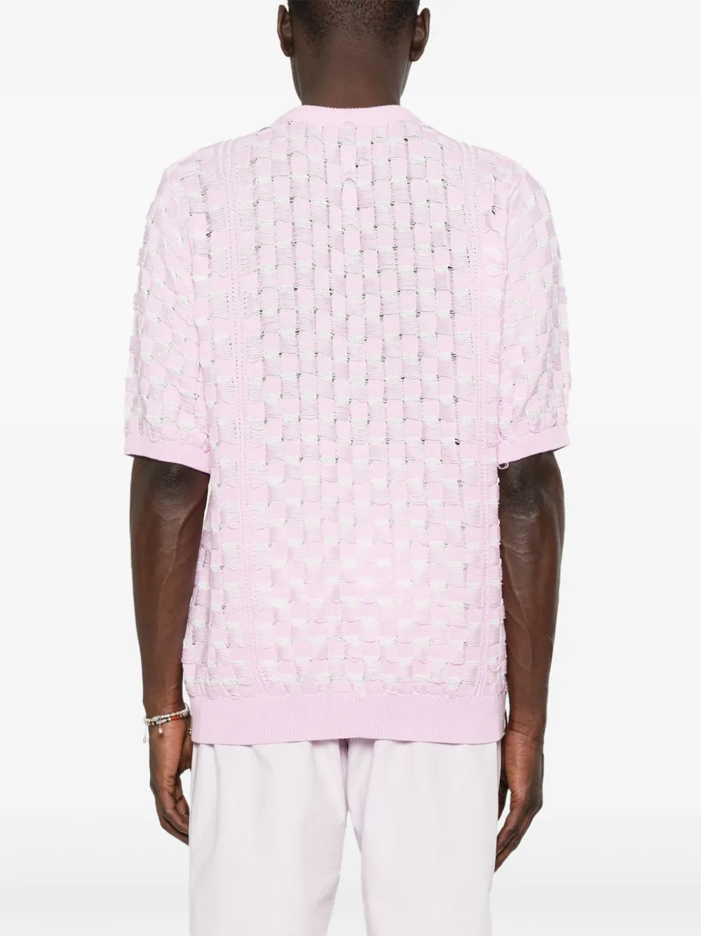Isa Boulder Hexagon T-shirt Roze