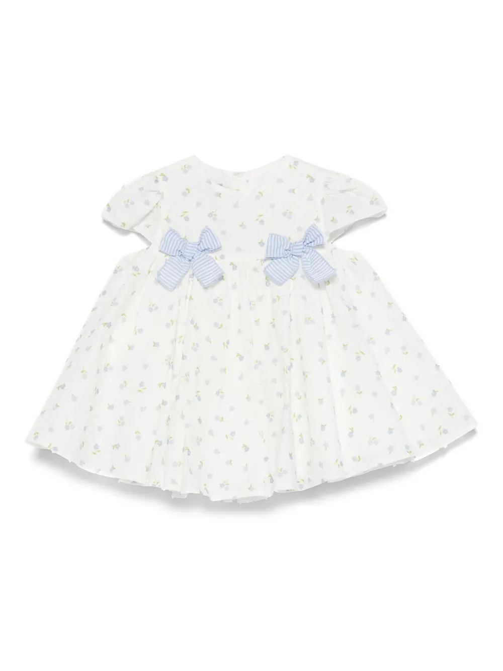 La Stupenderia Conjunto com vestido com bordado floral | Branco | Image 1