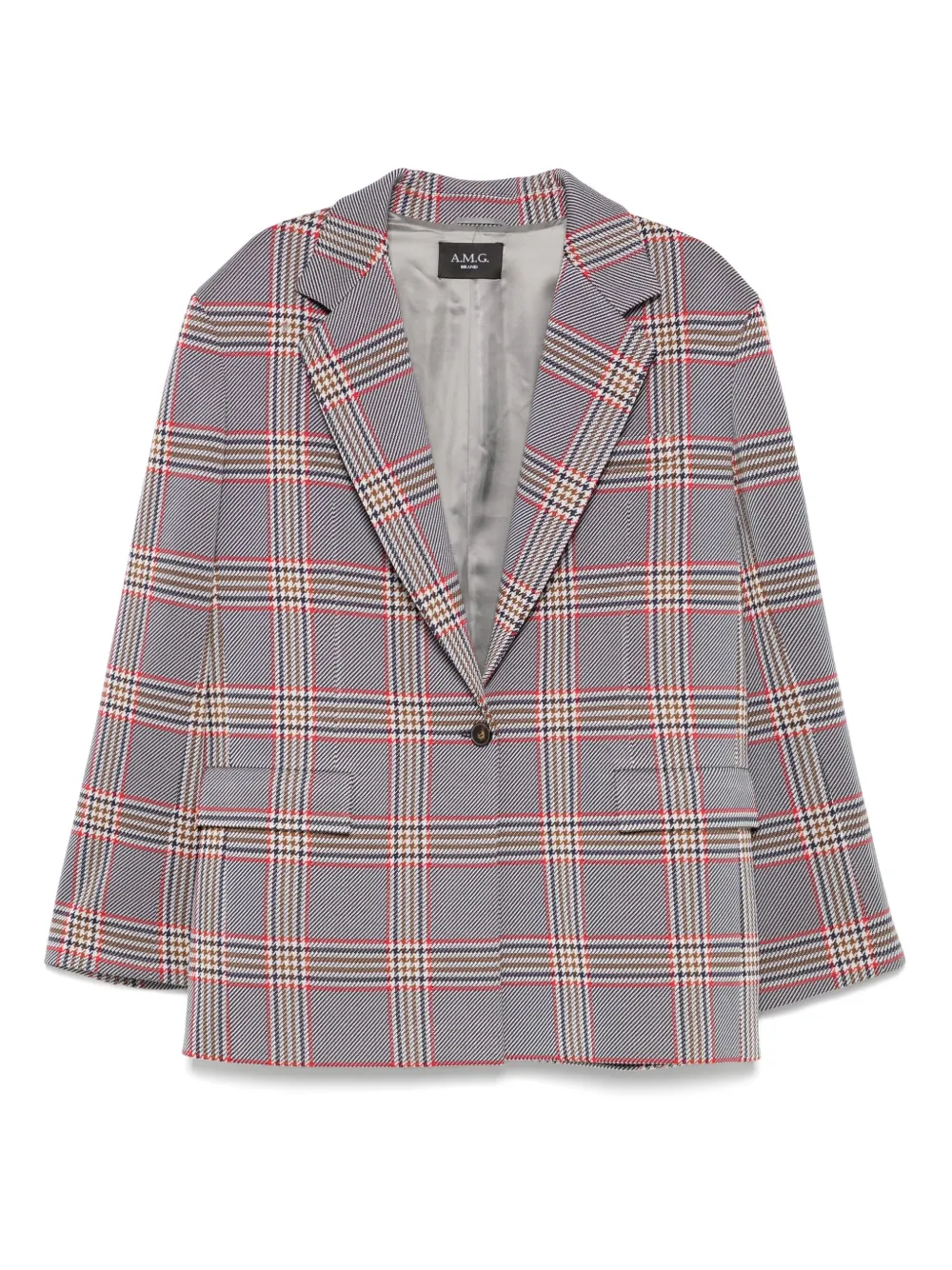 A.M.G. checked blazer | Blue | Image 1