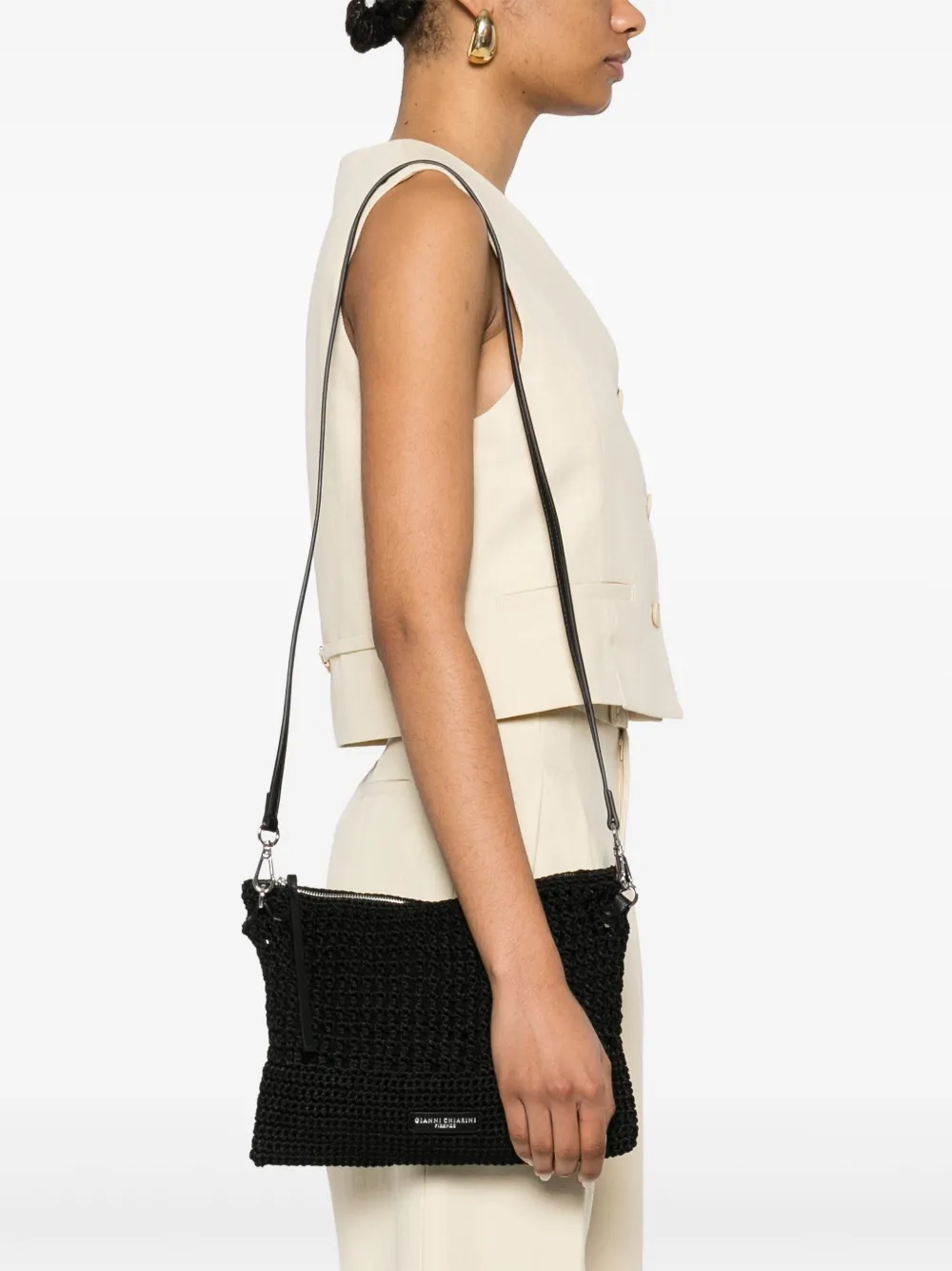 GIANNI CHIARINI Victoria crossbodytas Zwart