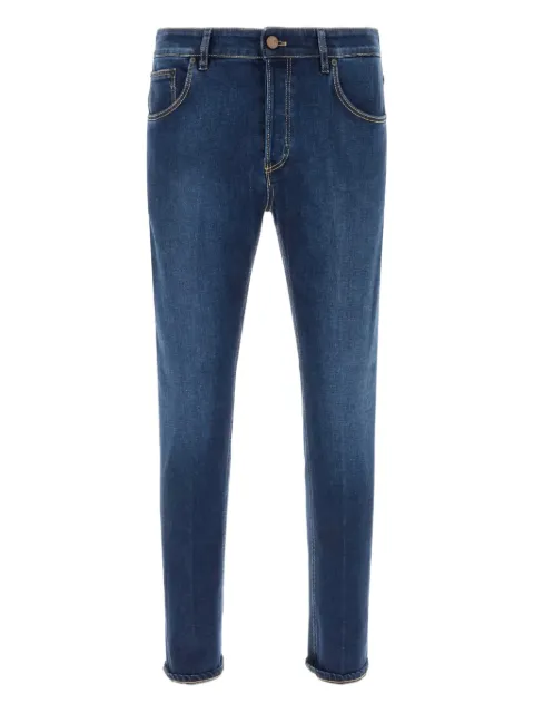 PT Torino logo-patch jeans