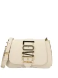 Love Moschino logo-lettering crossbody bag - Neutrals