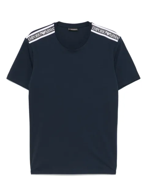 Emporio Armani rubberised-logo T-shirt