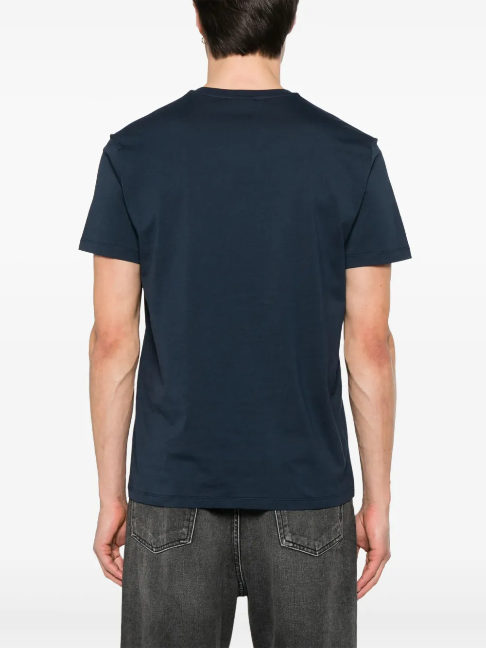 Emporio Armani T-shirt met logo Blauw
