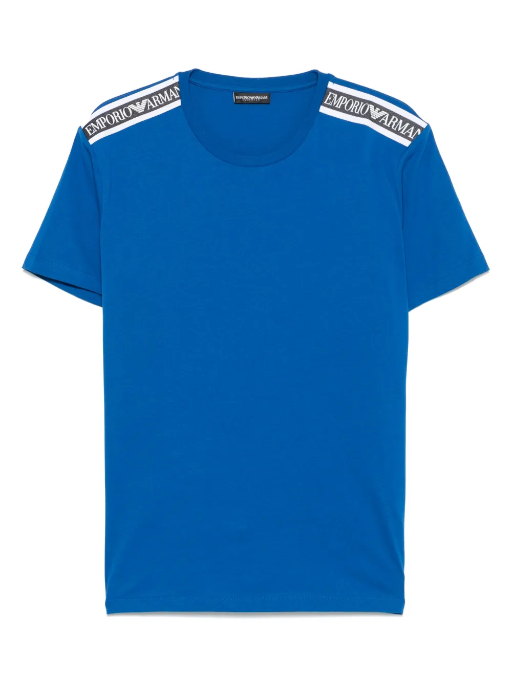 Emporio Armani T-shirt met logo Blauw
