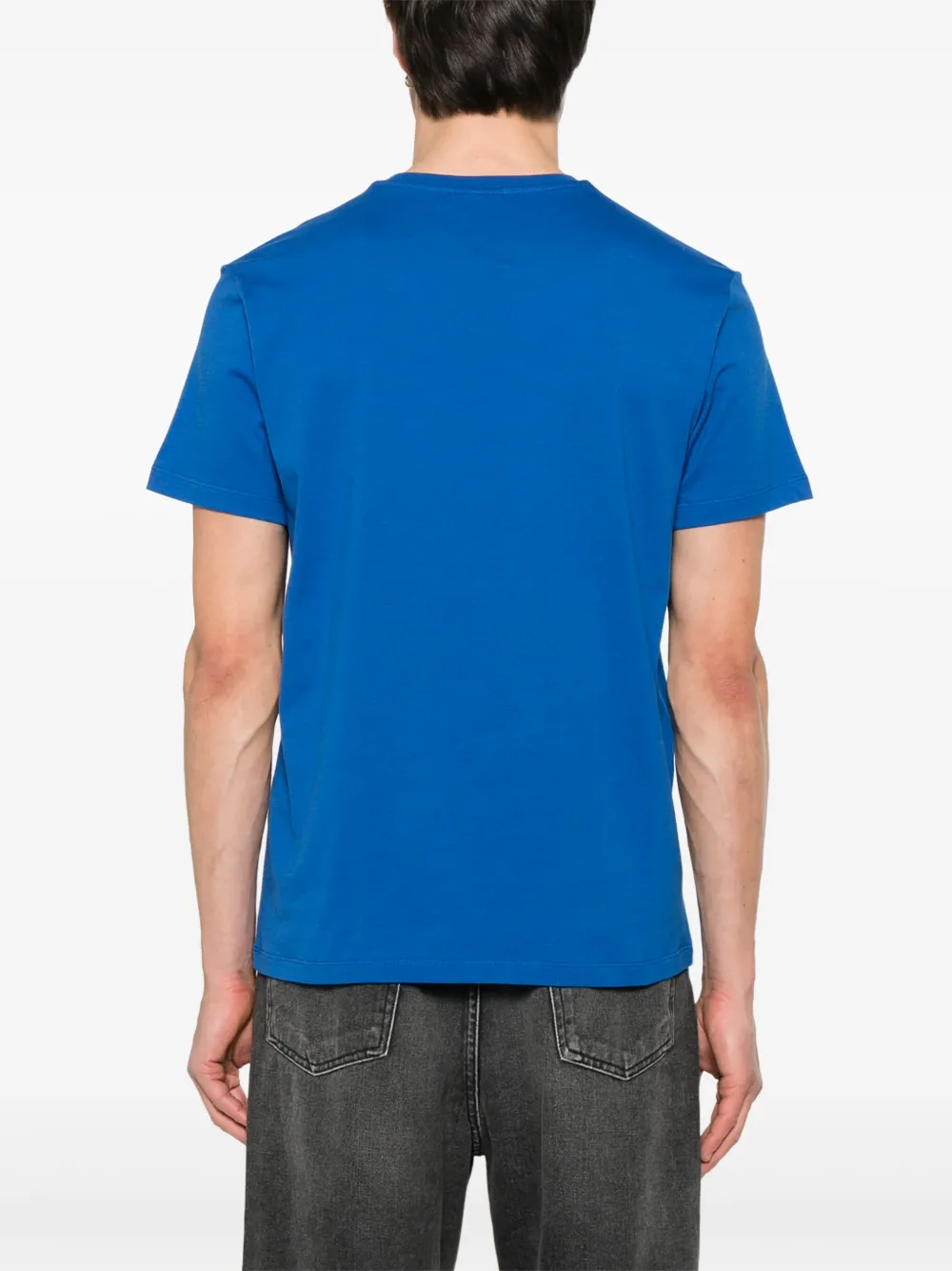 Emporio Armani T-shirt met logo Blauw