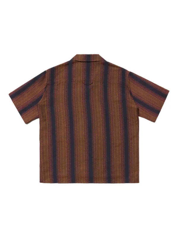 Nicholas Daley Striped Shirt | Brown | FARFETCH BN