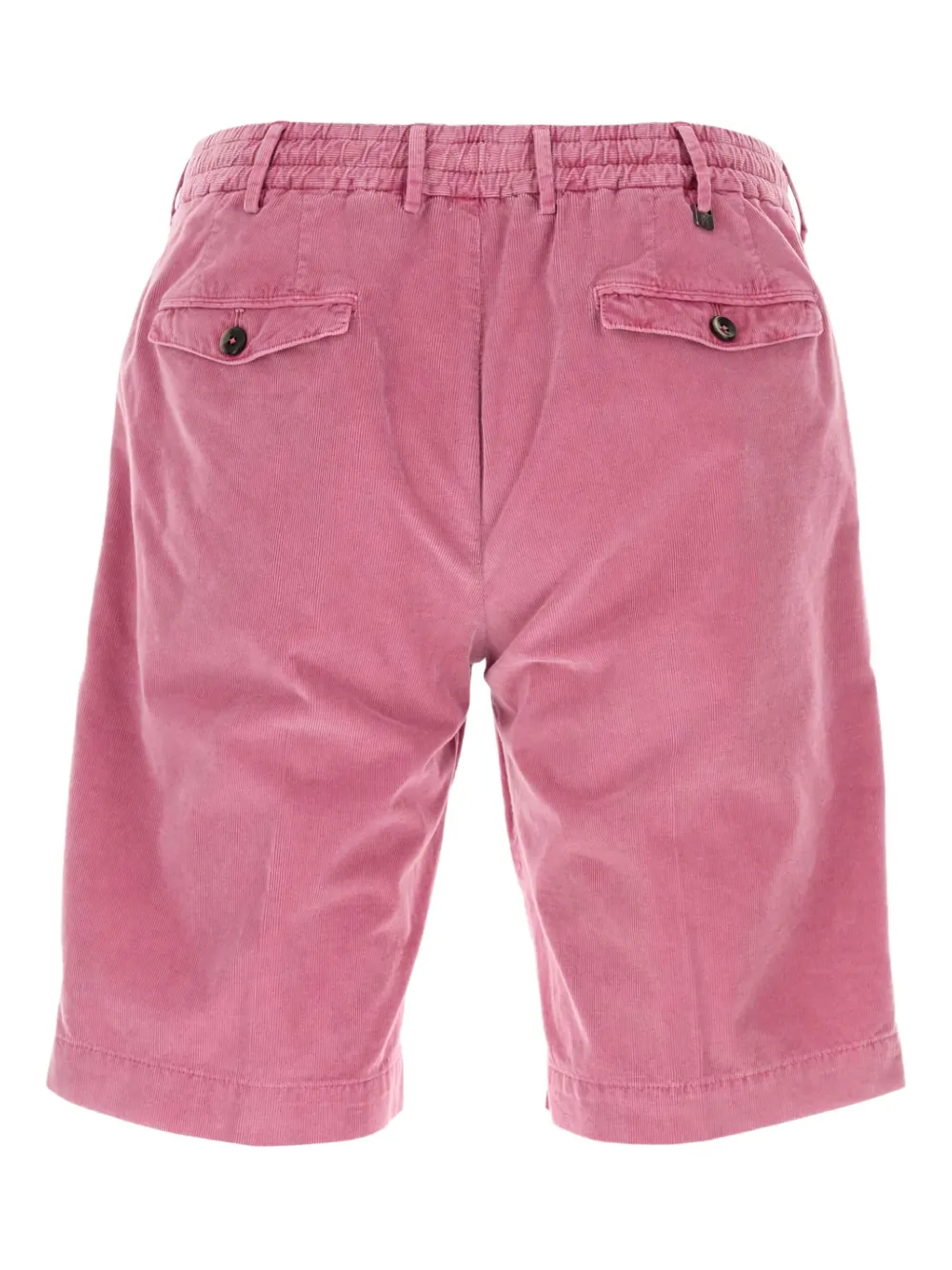 pttorino PT Torino Ribfluwelen bermuda shorts - Roze