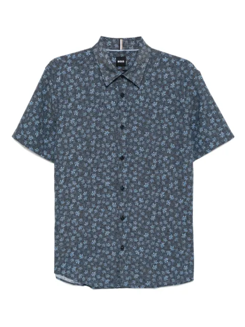 BOSS graphic-print shirt