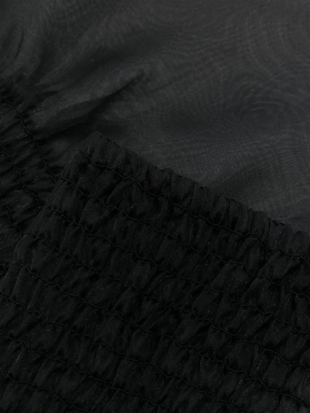 GANNI Organza manchetten - Zwart