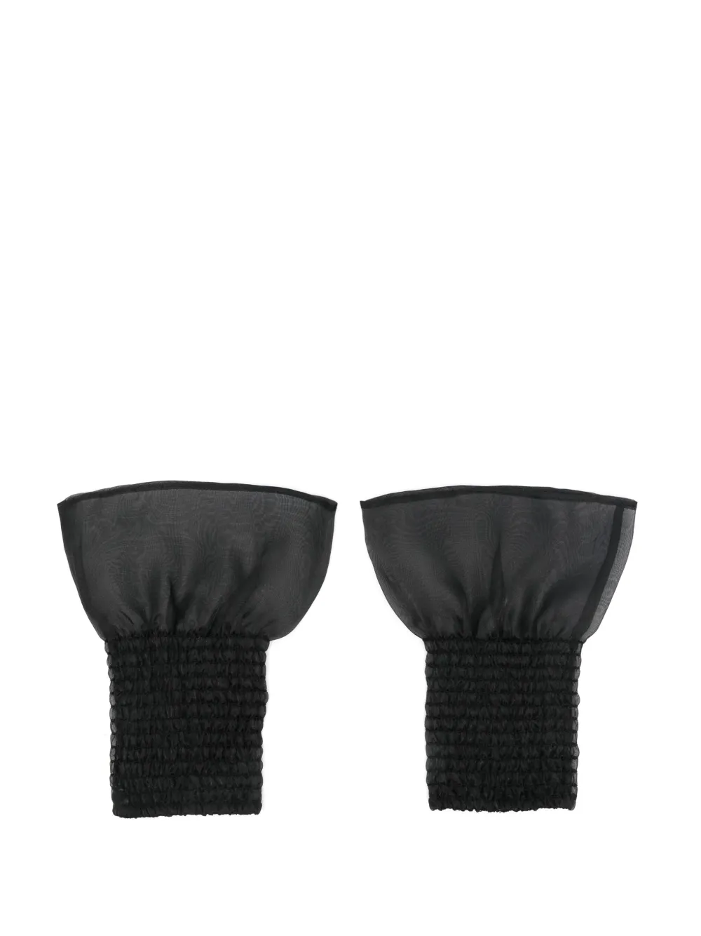 organza cuffs