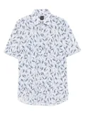 BOSS graphic-print shirt - White