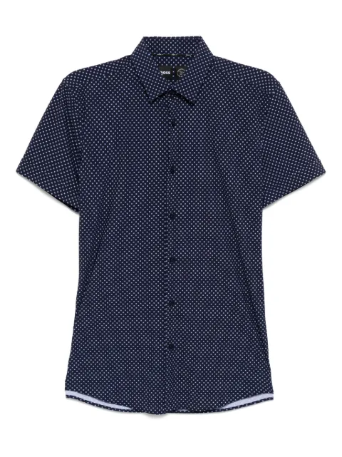BOSS camisa con estampado gráfico