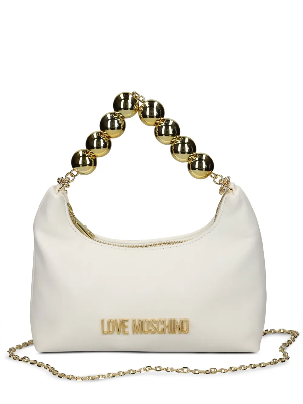 Love Moschino Shopper met logo Wit