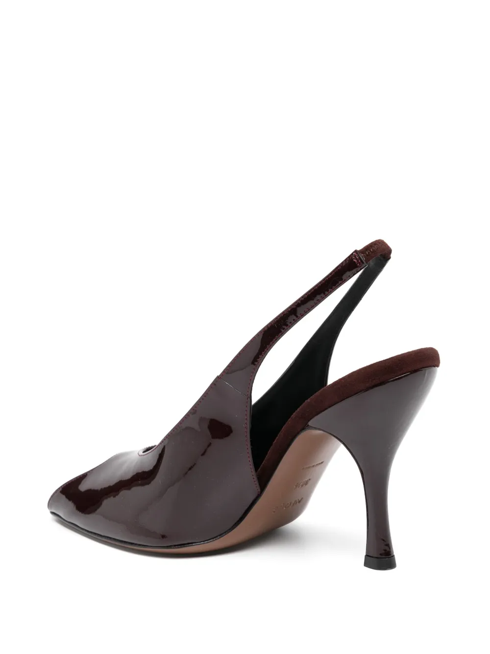 NEOUS 90mm Hamal pumps Brown