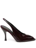 NEOUS 90mm Hamal pumps - Brown